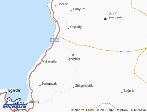 Mappa MICHELIN Ağa - ViaMichelin
