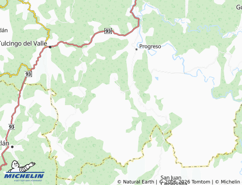 Mappa MICHELIN Ahuacatitlán - ViaMichelin