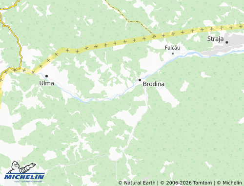 Mappa MICHELIN Sadău - ViaMichelin