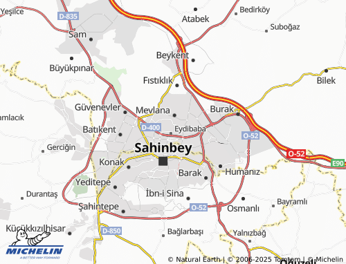 MICHELIN Mithatpaşa map - ViaMichelin