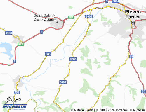 Mapa MICHELIN Gradina - ViaMichelin