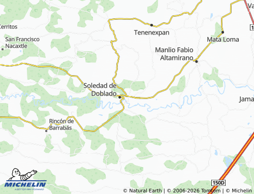 Mappa MICHELIN Sonora - ViaMichelin