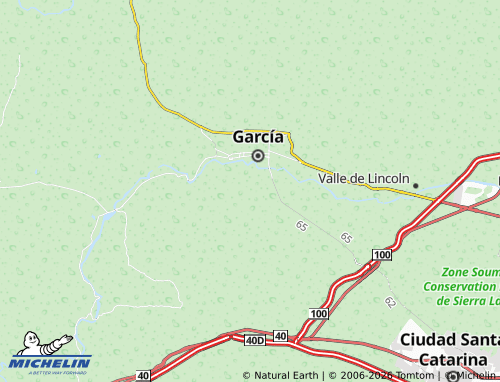 Mapa MICHELIN Valle de San José - ViaMichelin