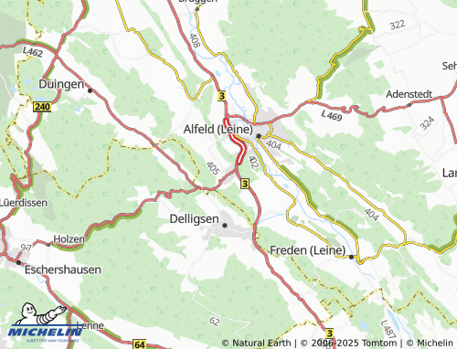 Mapa MICHELIN Gerzen - ViaMichelin