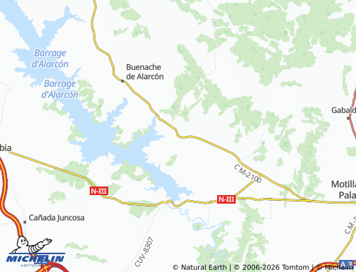 MICHELIN-Landkarte Olmedilla de Alarcón - ViaMichelin