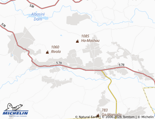 Mappa MICHELIN Bodwe - ViaMichelin
