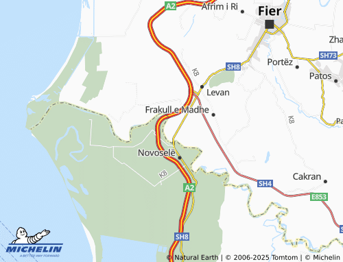 Kaart MICHELIN Ferras - ViaMichelin