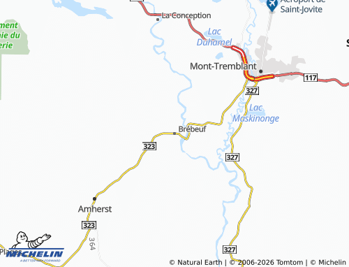 Mappa MICHELIN Brébeuf - ViaMichelin