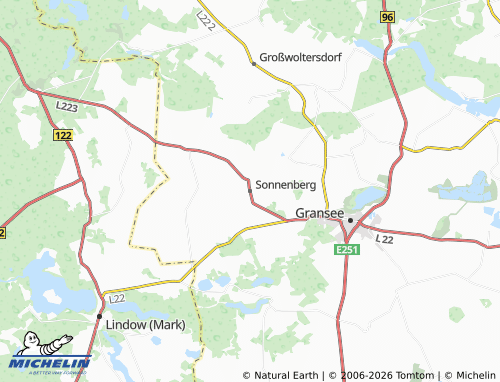 MICHELIN Sonnenberg map - ViaMichelin