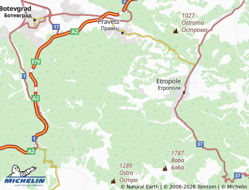 Mapa MICHELIN Boykovets - ViaMichelin