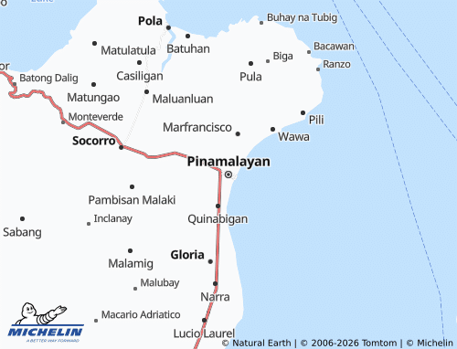 Mappa MICHELIN Pinamalayan - ViaMichelin