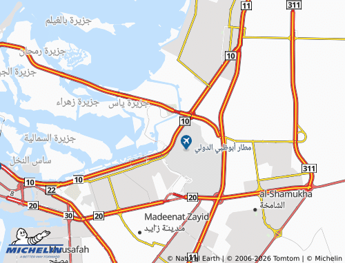 MICHELIN Al Rahah map - ViaMichelin