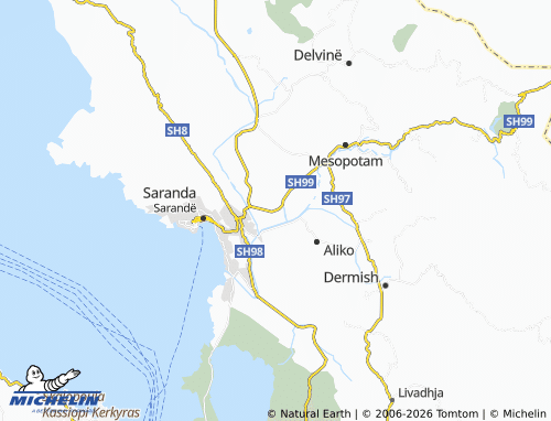Carte MICHELIN Vrion - ViaMichelin