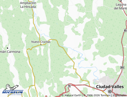 Mappa MICHELIN El Platanito Uno - ViaMichelin