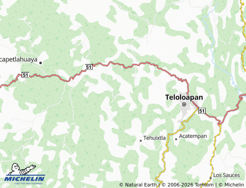 MICHELIN Cerro Alto map - ViaMichelin