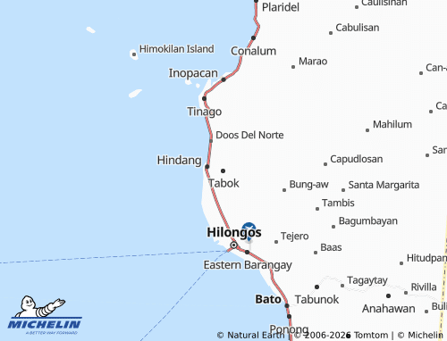 Kaart MICHELIN Tabok - ViaMichelin