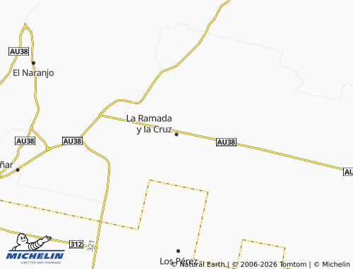 MICHELIN-Landkarte La Ramada y la Cruz - ViaMichelin