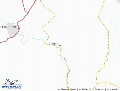 MICHELIN Cuvera map - ViaMichelin