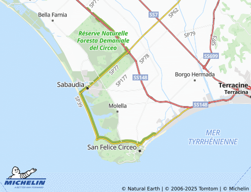 MICHELIN Colle La Guardia Primo map - ViaMichelin