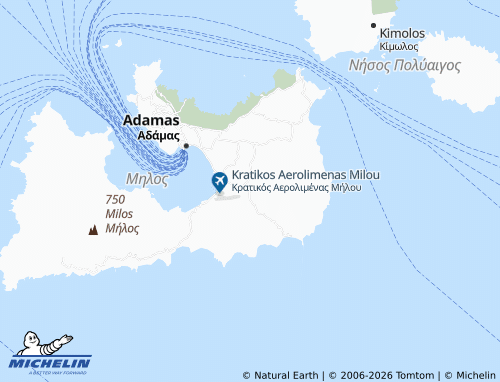 Carte MICHELIN Zefyria - ViaMichelin