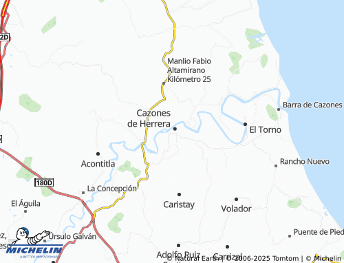 MICHELIN-Landkarte Cerro del Fortín - ViaMichelin