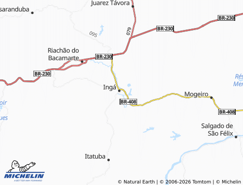 Mapa MICHELIN Bela Vista - ViaMichelin