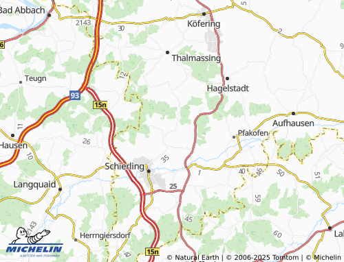 Mappa MICHELIN Oberlaichling - ViaMichelin