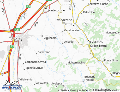 Mapa MICHELIN Monleale - ViaMichelin