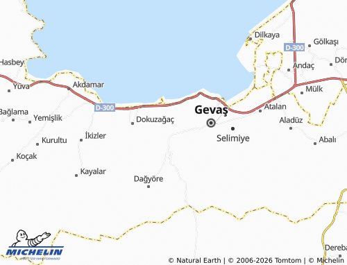 Mappa MICHELIN Pınarbaşı - ViaMichelin
