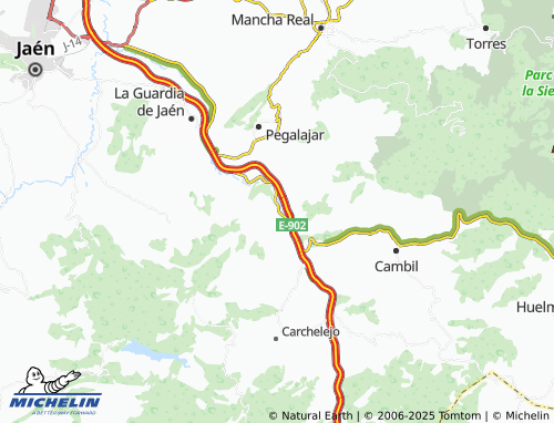 MICHELIN La Cerradura map - ViaMichelin