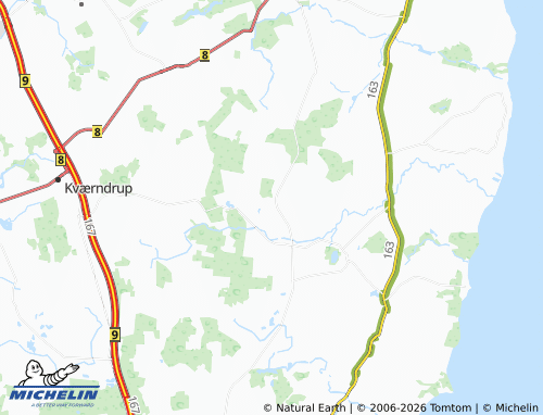 Mapa MICHELIN Ellerup - ViaMichelin