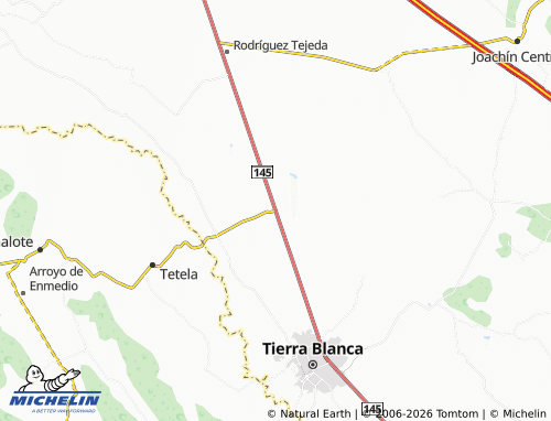 Mappa MICHELIN El Amate - ViaMichelin