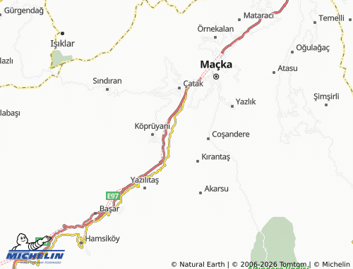 MICHELIN Yukarıköy map - ViaMichelin