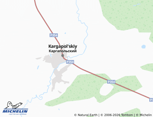 MICHELIN-Landkarte Voronova - ViaMichelin