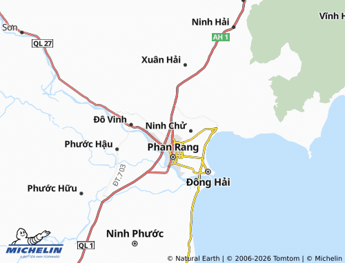 Mapa MICHELIN Thành Hải - ViaMichelin