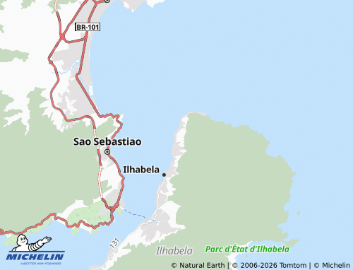 Mapa MICHELIN Ponta Azeda - ViaMichelin