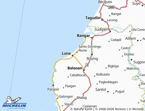 MICHELIN Luna map - ViaMichelin