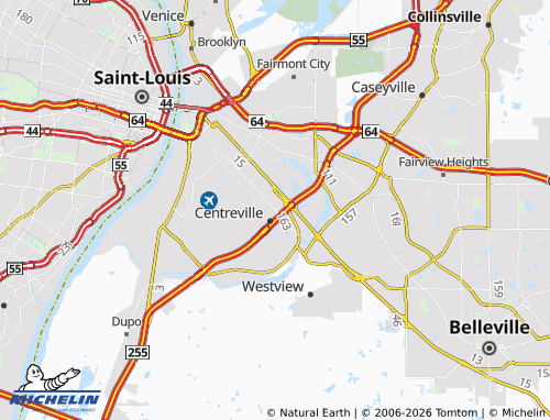 Mappa MICHELIN Alorton - ViaMichelin