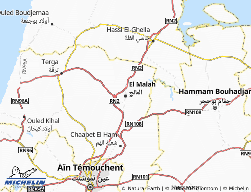 MICHELIN al-Malih map - ViaMichelin