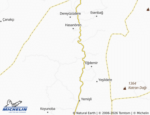 Mapa MICHELIN Yavı - ViaMichelin