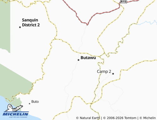 MICHELIN Butawu map - ViaMichelin