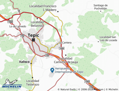 Mappa MICHELIN Agaves - ViaMichelin