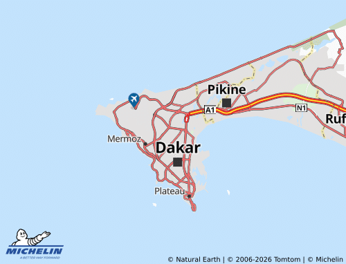 Mappa MICHELIN Derkle - ViaMichelin