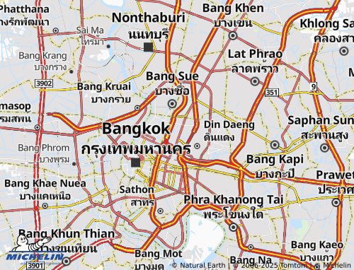 MICHELIN Phaya Thai map - ViaMichelin