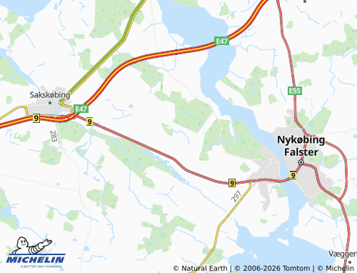 Mappa MICHELIN Hanemose - ViaMichelin