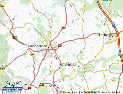 MICHELIN Westrup map - ViaMichelin
