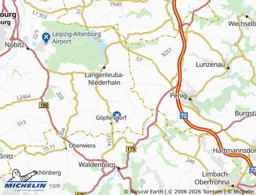Mapa MICHELIN Flemmingen - ViaMichelin