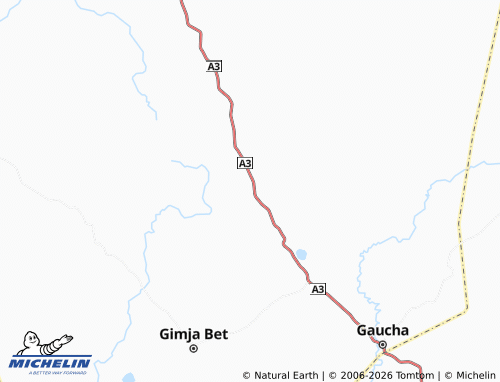 Carte MICHELIN Bor Bota - ViaMichelin