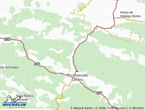 MICHELIN San Francisco Chancala map - ViaMichelin