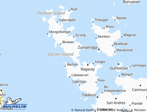 MICHELIN Mayabay map - ViaMichelin